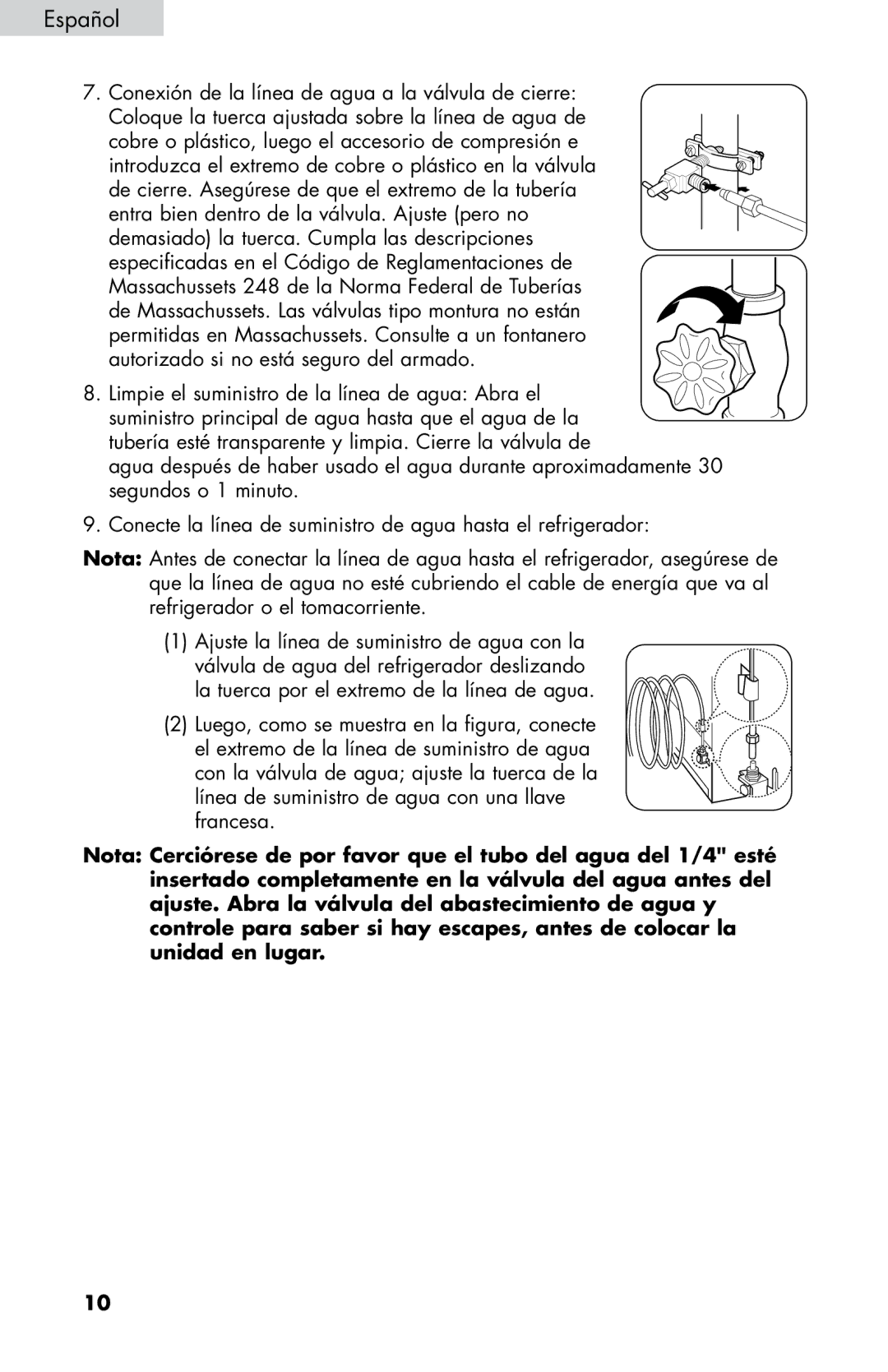 Haier HB21FC45, HB21FC75 user manual Español 