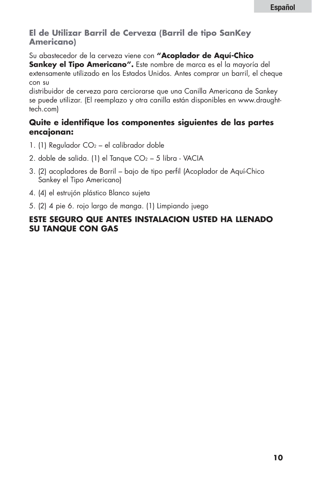 Haier HBF205E user manual Español 