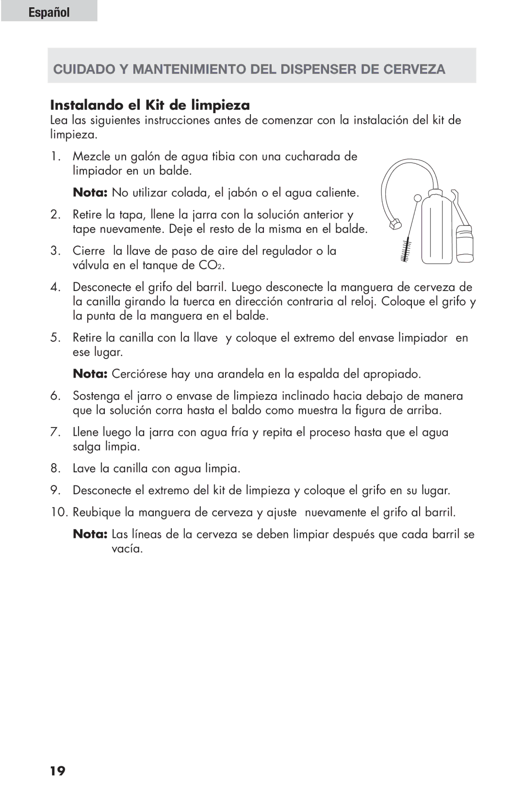 Haier HBF205E user manual Español 