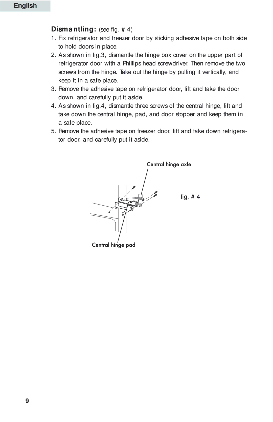 Haier HBP18, HBQ18, HBE18 user manual English 