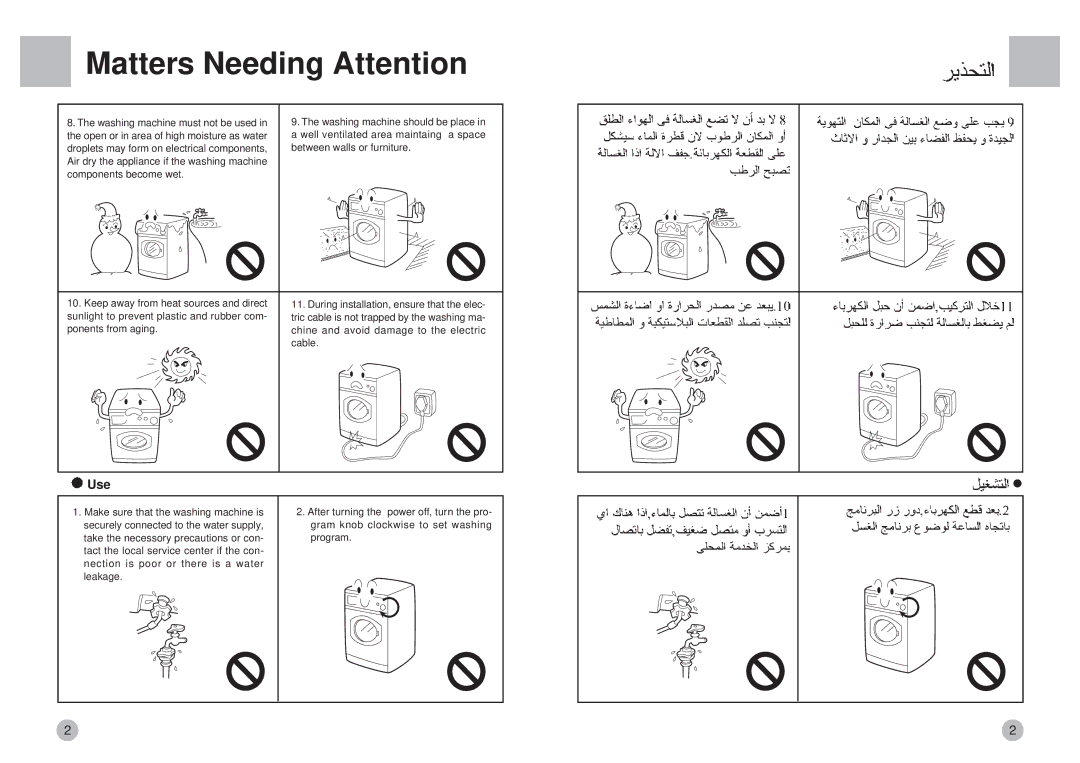 Haier HBS82-880 operation manual Use 