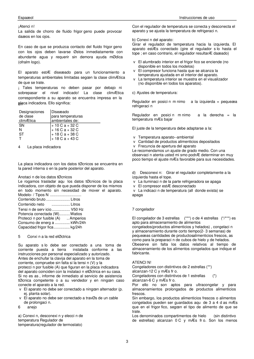 Haier HFH-50 manual La placa indicadora, Anotación de los datos técnicos, Conxión a la red eléctrica, Anejo 