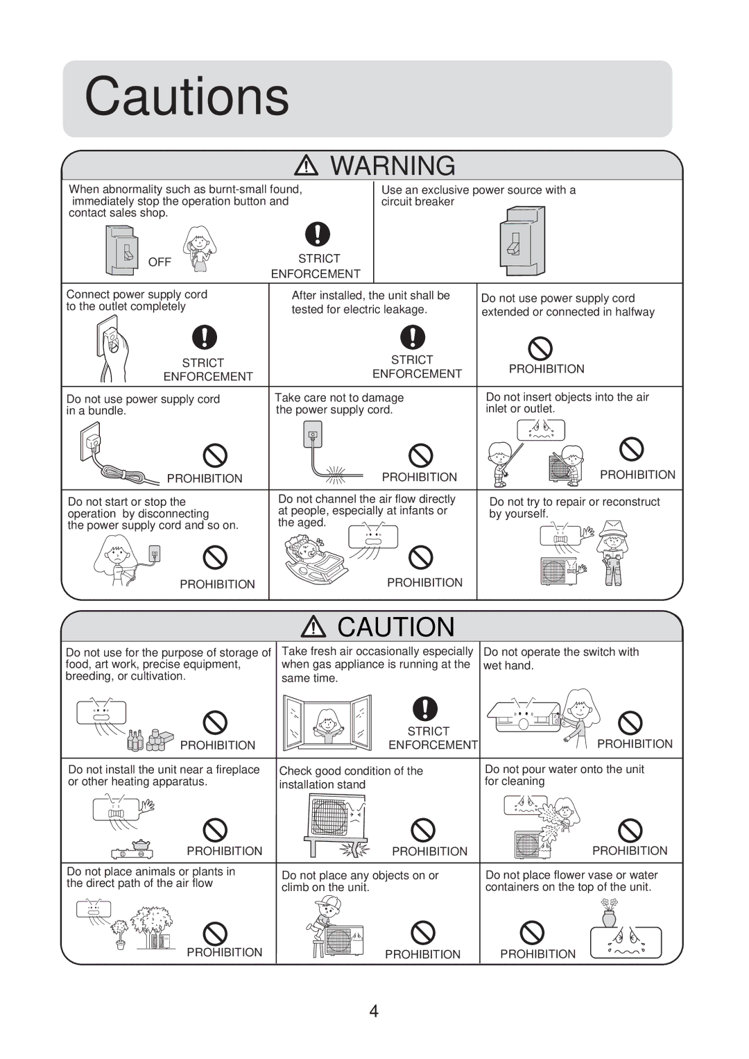 Haier 0010557172, HFU-09H03/R2(DB), HFU-12HA03(B)/R1, HFU-18H03/R2(DB), HFU-09HA03(B)/R1 OFF Strict Enforcement 