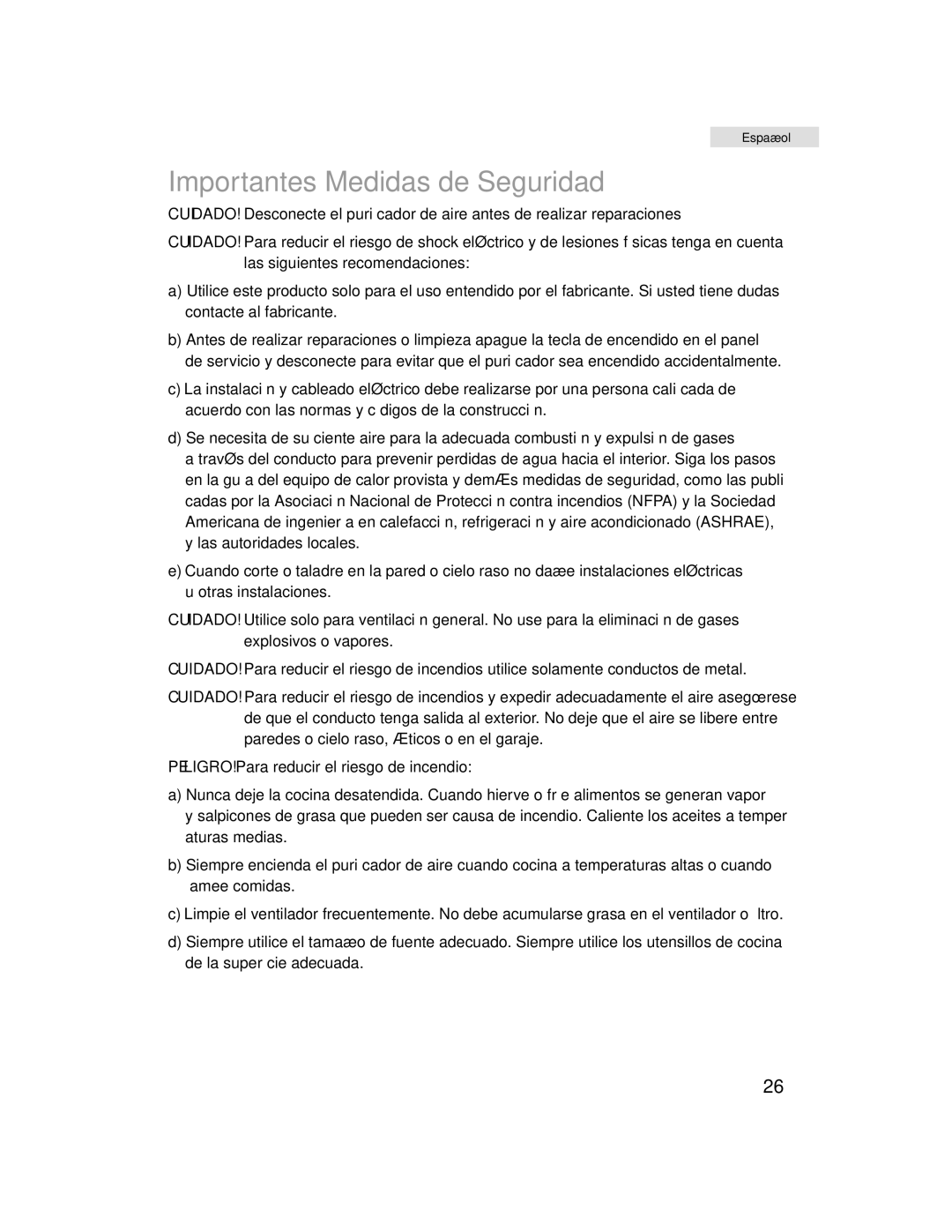 Haier HHX6130 user manual Importantes Medidas de Seguridad 