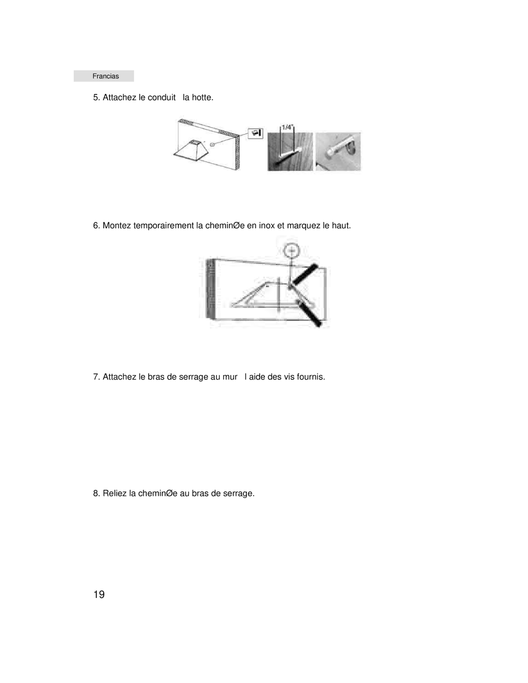 Haier HHX7130 user manual Francias 