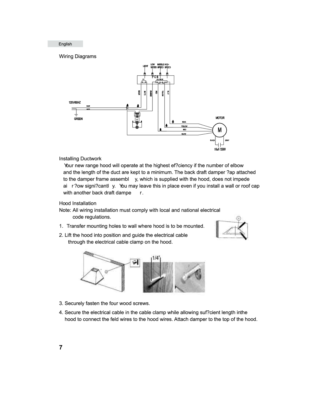 Haier HHX7130 user manual 