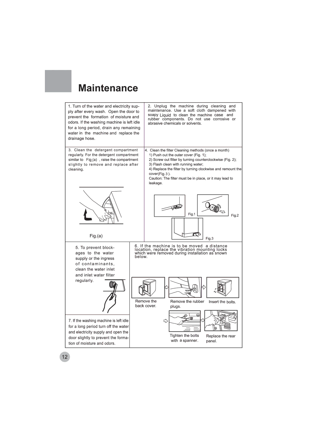 Haier HK1407TVE/ME, HK807TVE/ME, HK1007TVE/ME, HK1207TVE/ME manual 