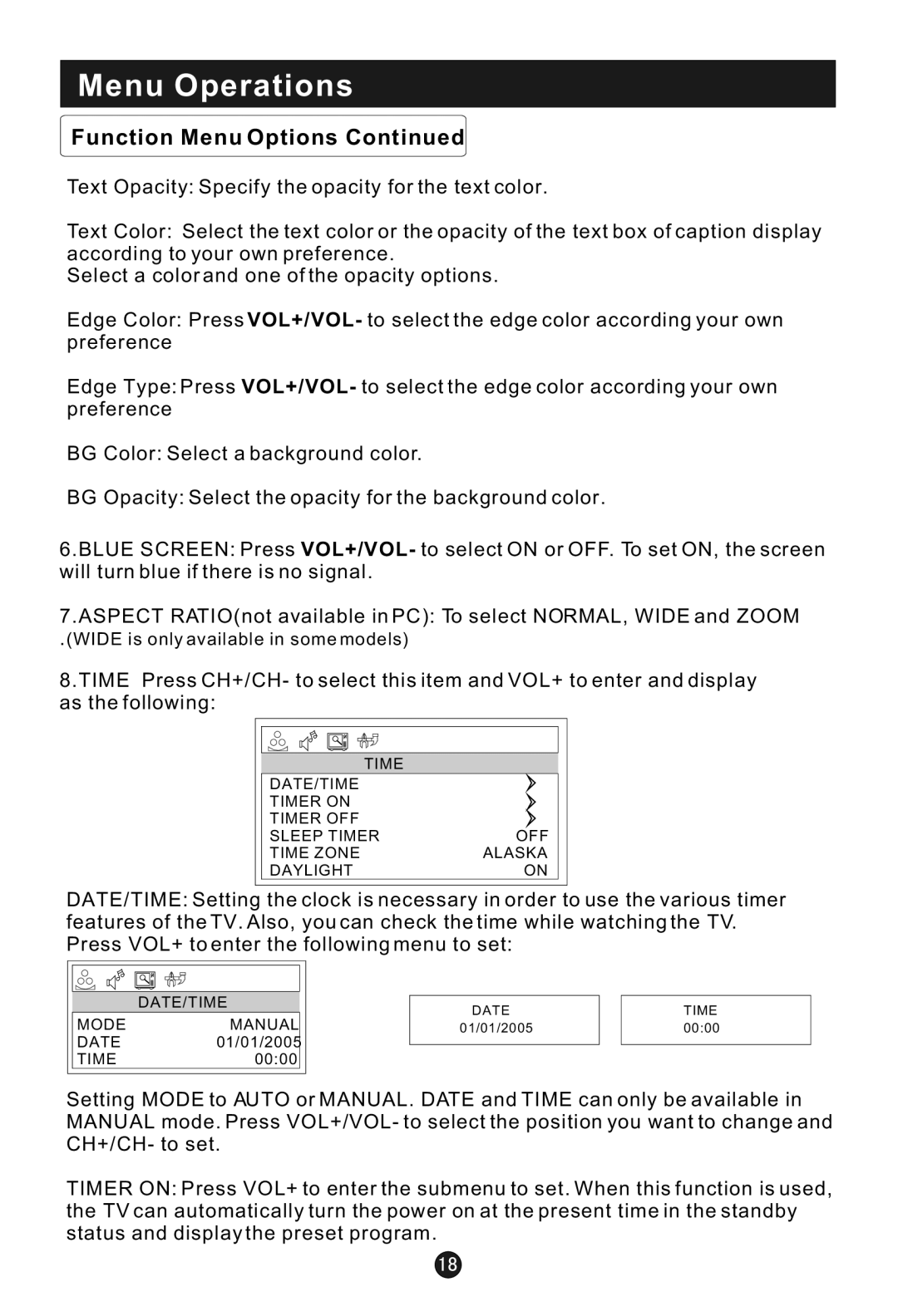 Haier HLC1 user manual Wide is only available in some models 