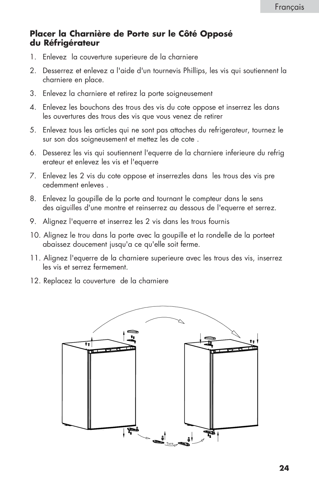 Haier HNSEW025 user manual Français 