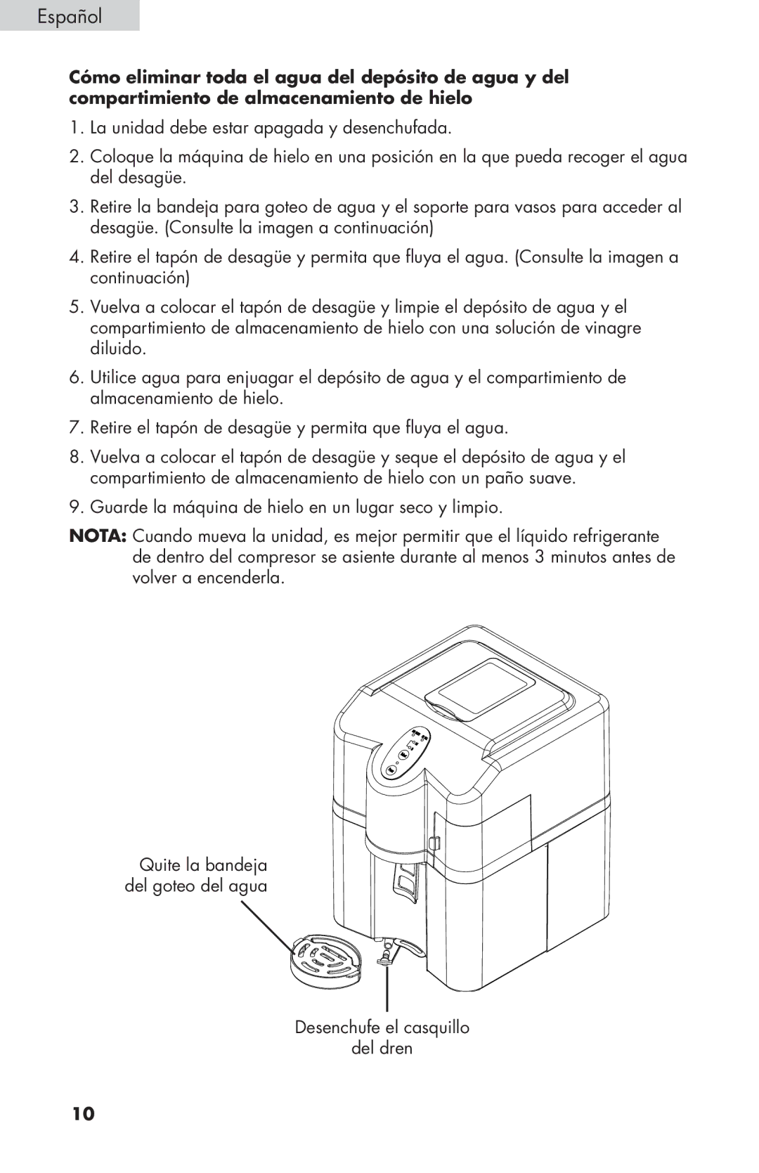 Haier HPIMD25W, HPIMD25S, HPIMD25B manual Español 