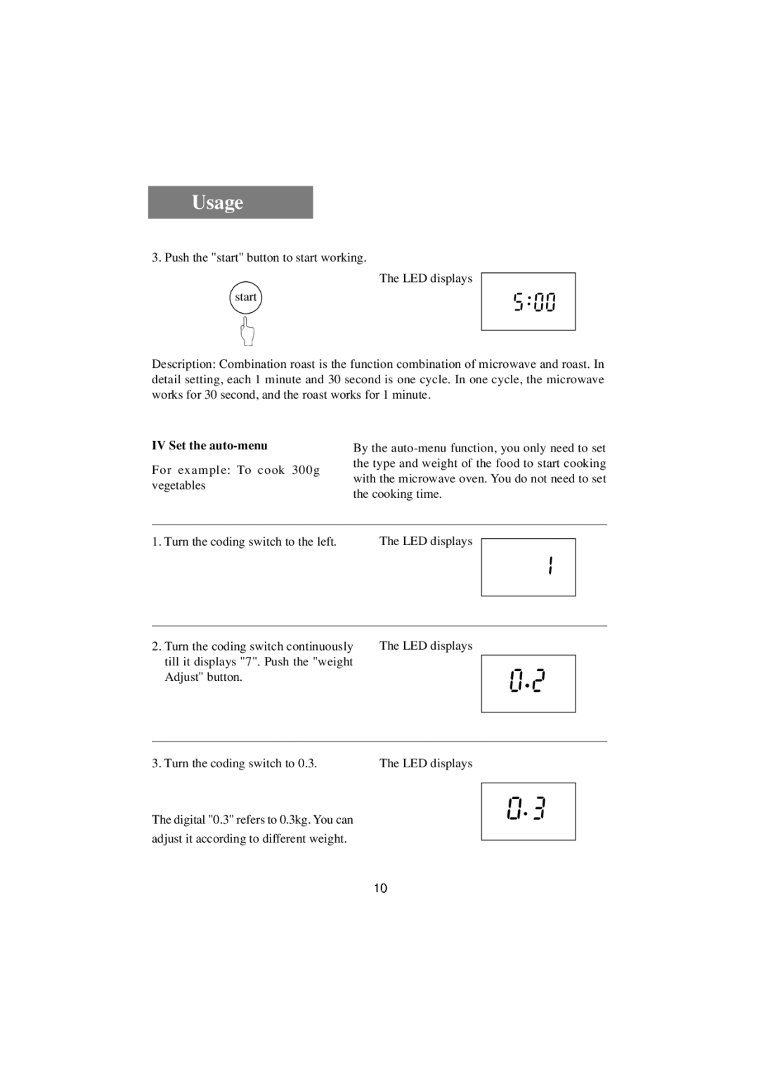 Haier HR-7857A user manual IV Set the auto-menu 