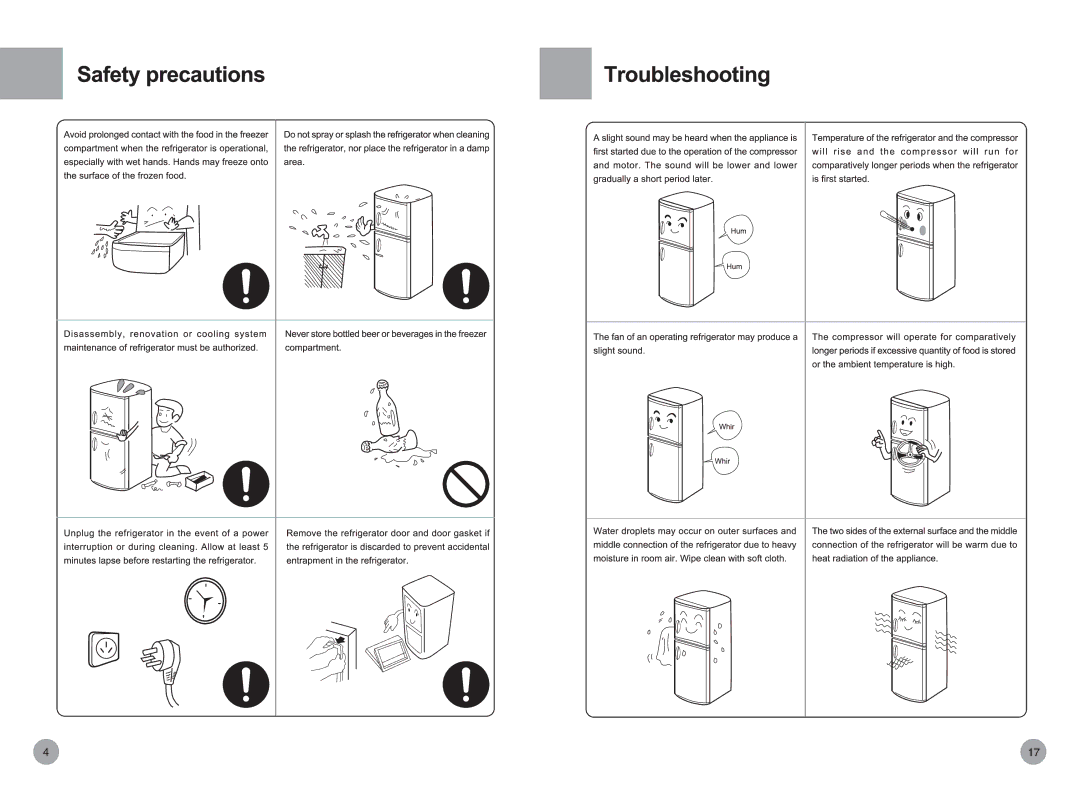 Haier HRF- 418FR/ASS, HRF- 518FR/ASS manual 