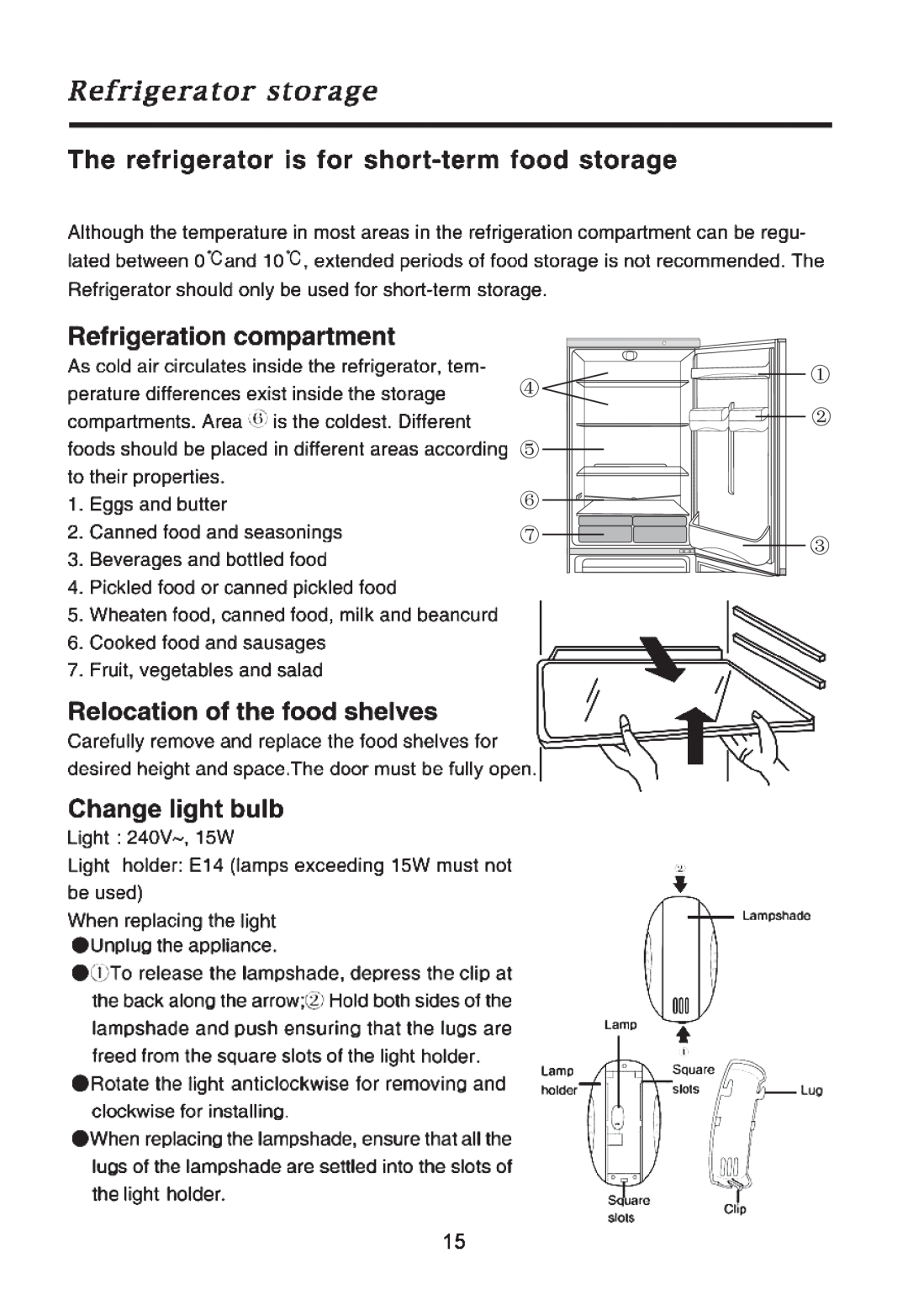 Haier HRF-265F manual 