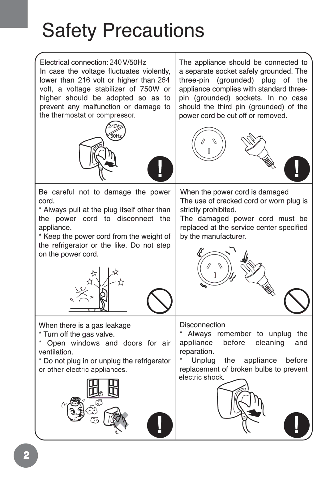 Haier HRF-688FF/A manual 240 216 Thermostat or compressor 