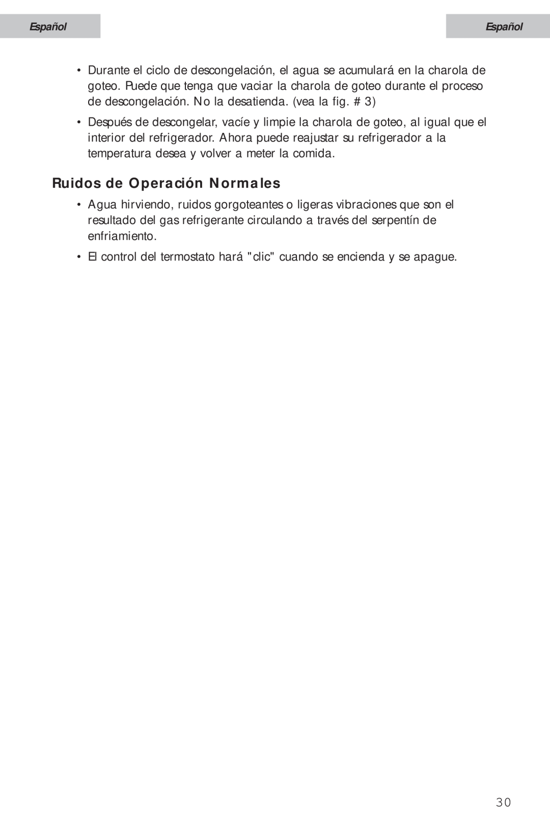 Haier HSA02WNC user manual Ruidos de Operación Normales, Español 