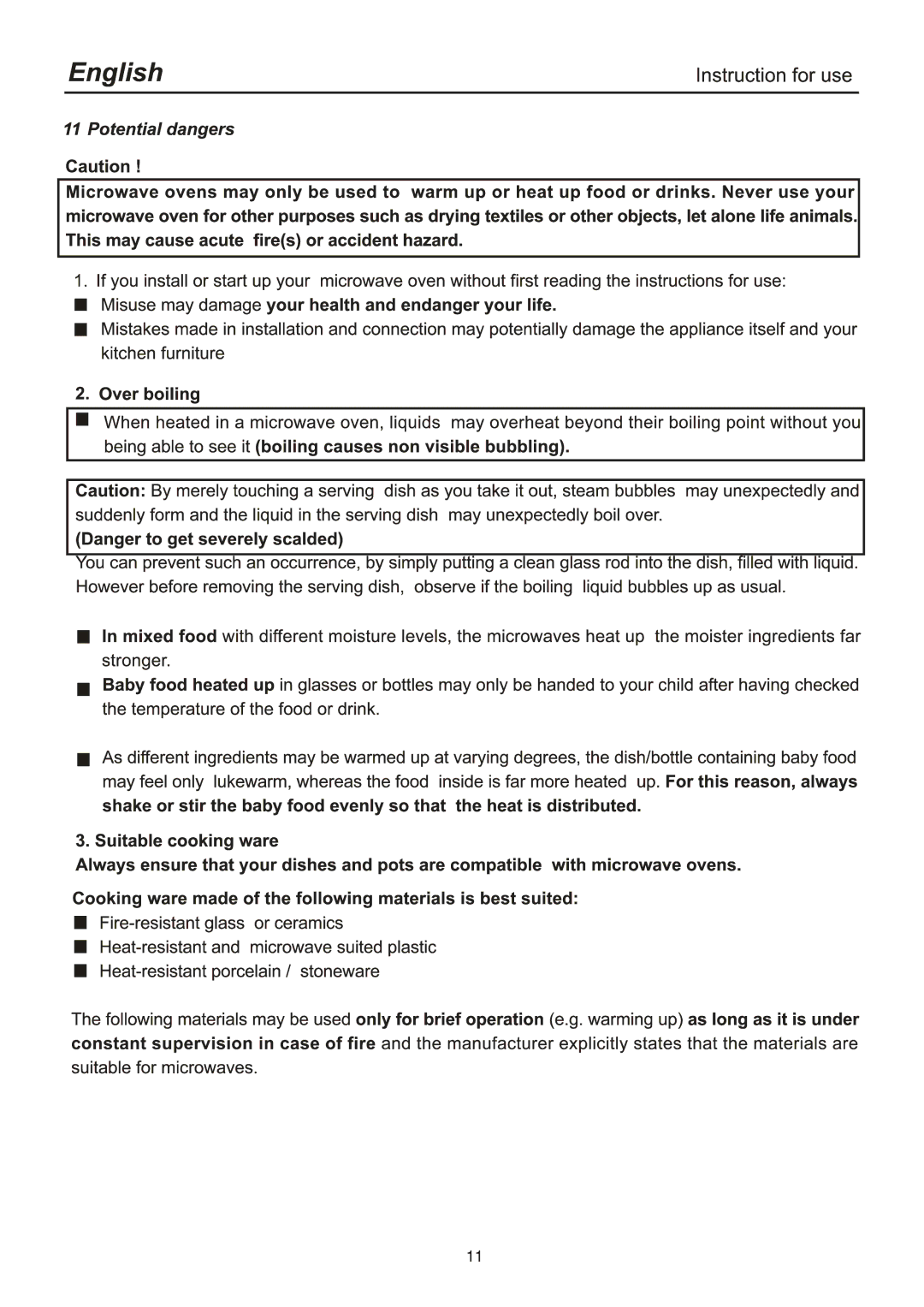 Haier HSC-1770EG owner manual 