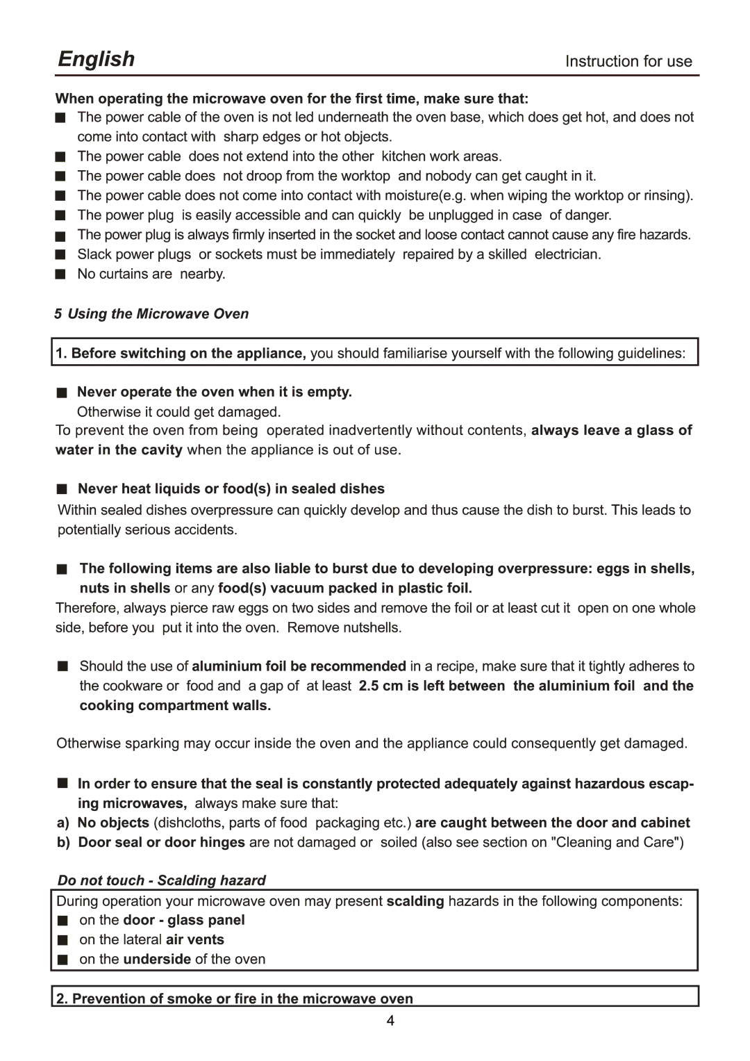 Haier HSC-1770EG owner manual 