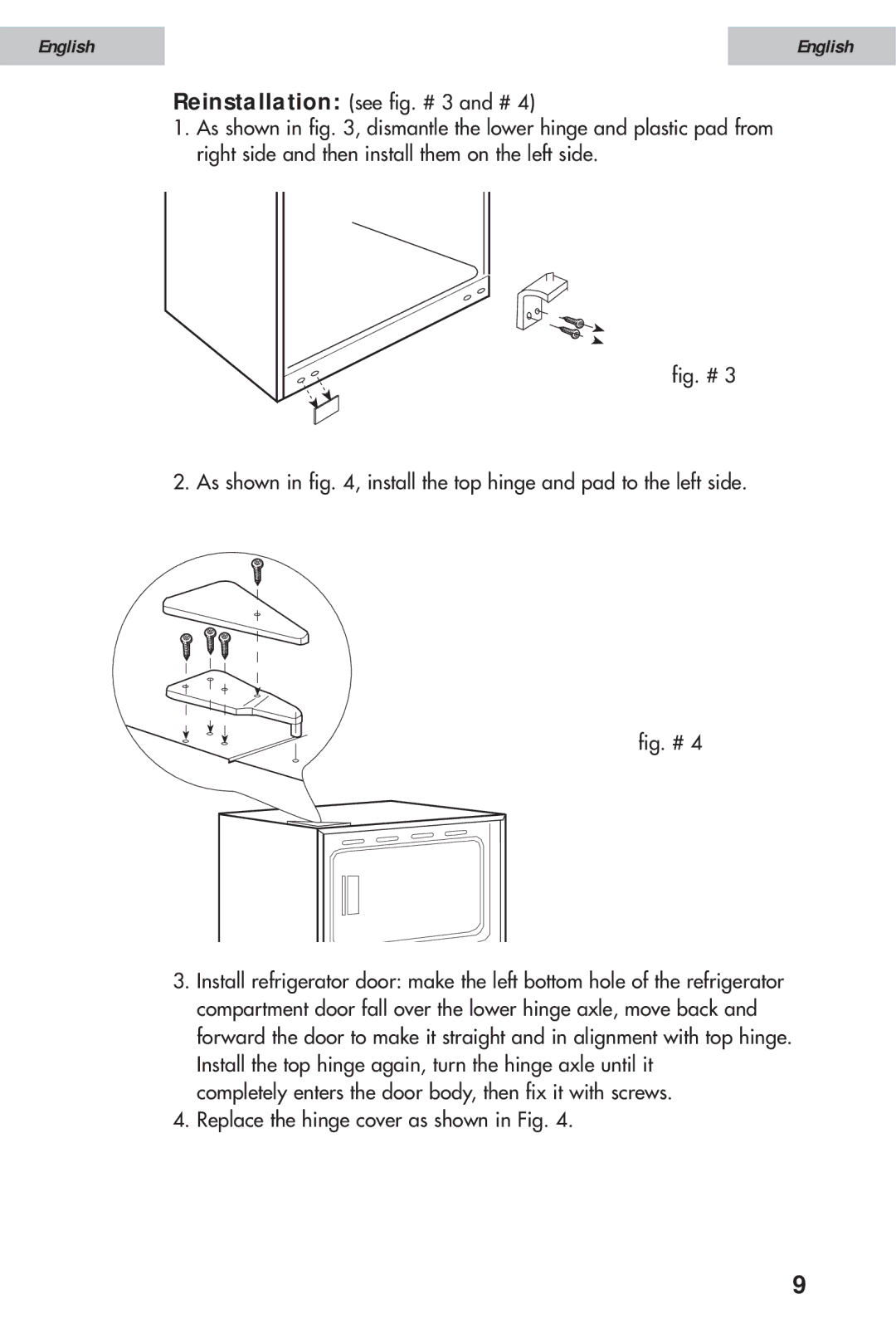 Haier HSE10WNA, HSE12WNA, HSE08WNA user manual English 