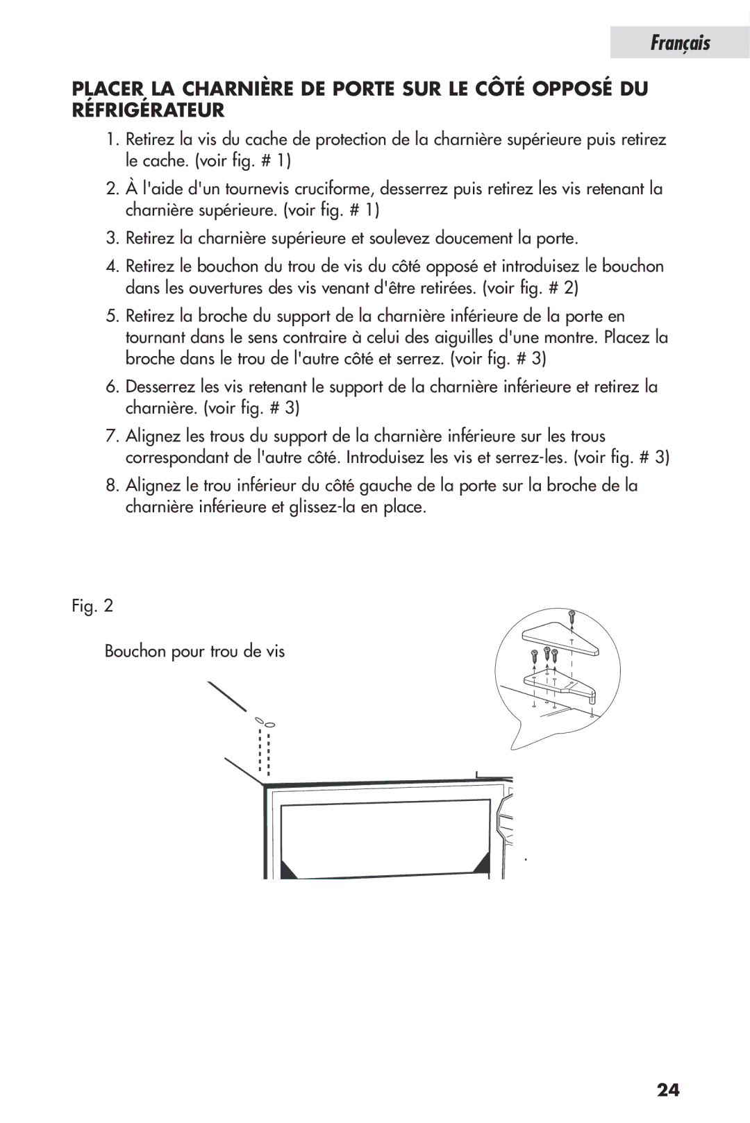 Haier HSP04WNB, HSL04WNA user manual Français 