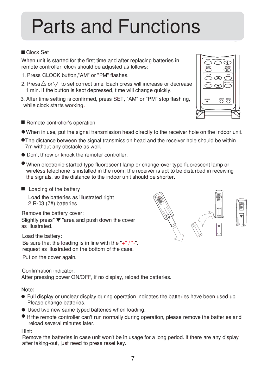 Haier HSU-07HV03, HSU-09HV03, HSU-12HV03, HSU-18HV03, HSU-22HV03, HSU-12HVB03 operation manual Power/Soft 