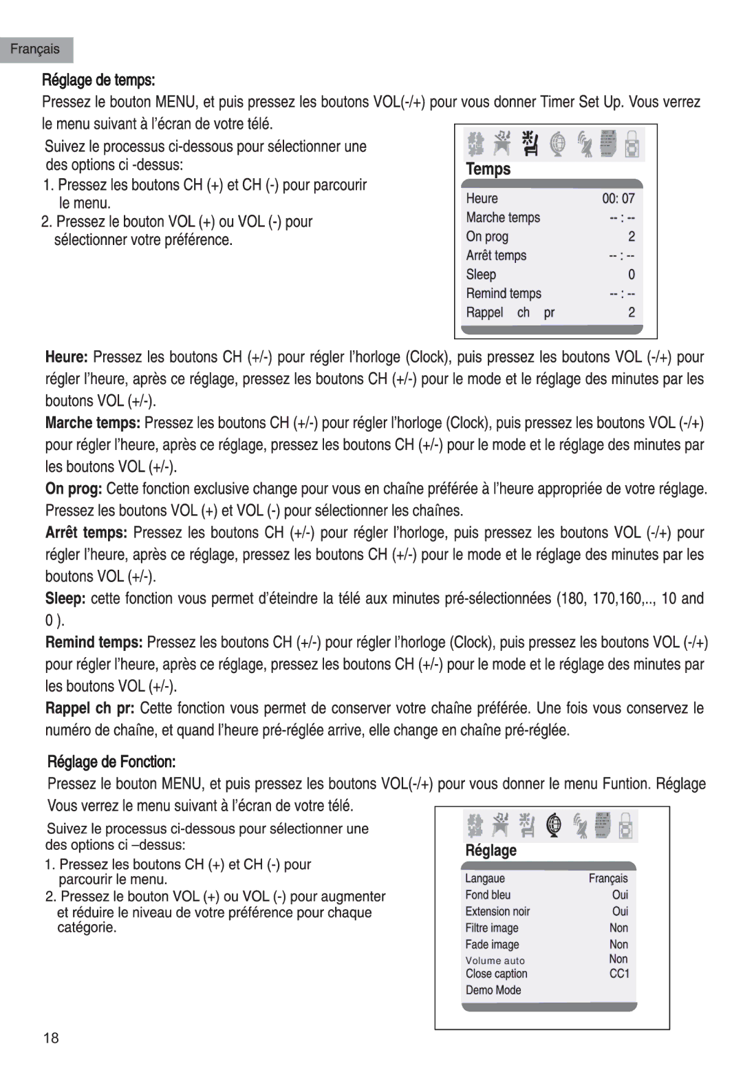 Haier HTAF15 manual Volume auto 