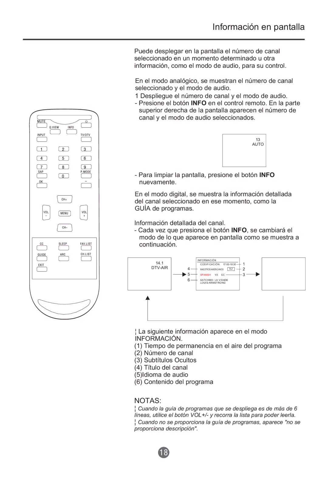 Haier HTR20, HTF201 owner manual Notas, Información 