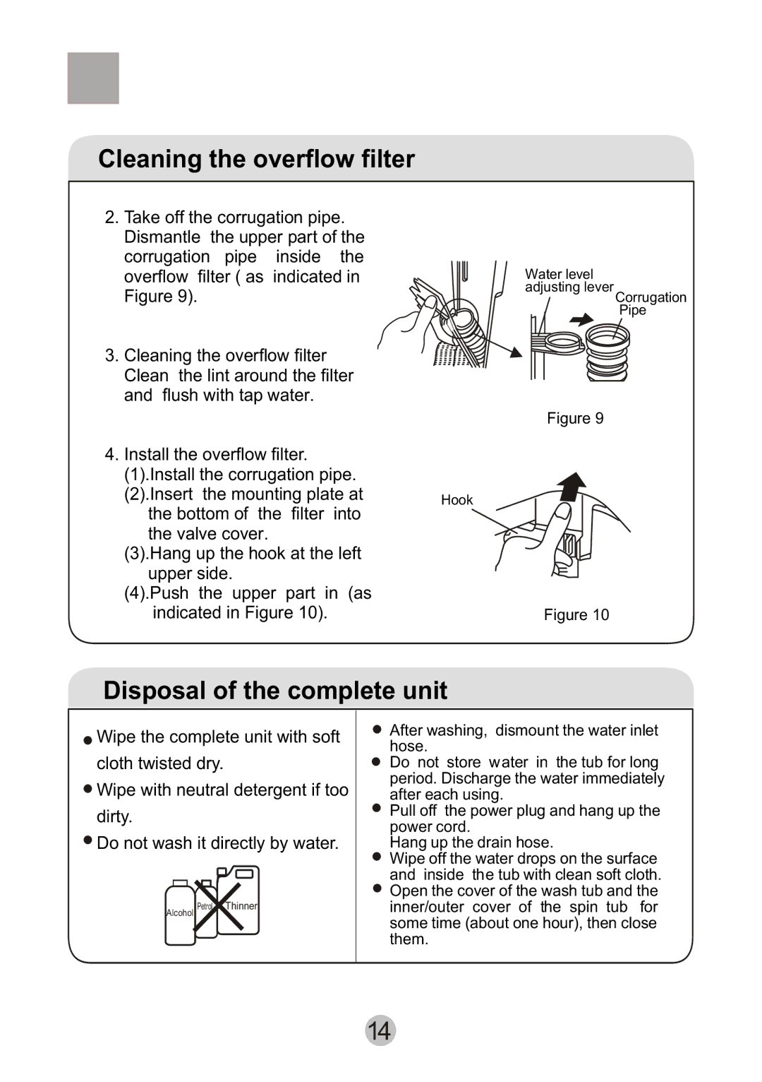 Haier HWM80-0626S user manual Disposal of the complete unit 