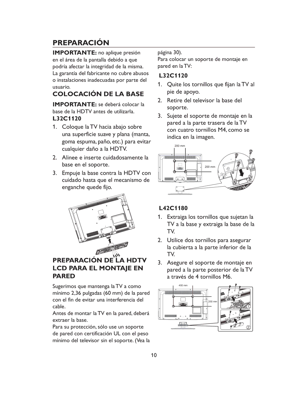 Haier L32C1120, L32C1180 owner manual 012213, 844 