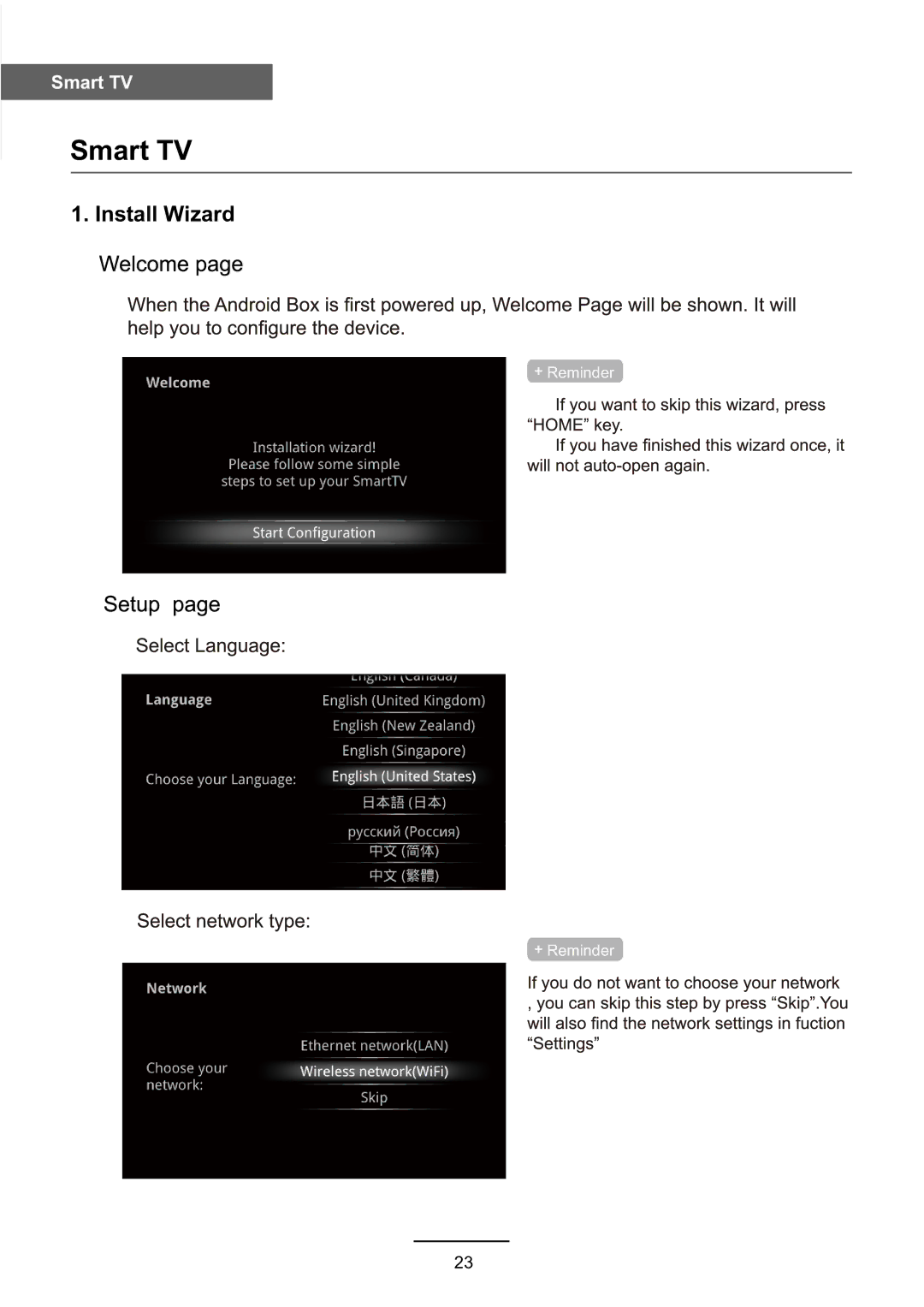 Haier L3D42D25N user manual Smart TV 