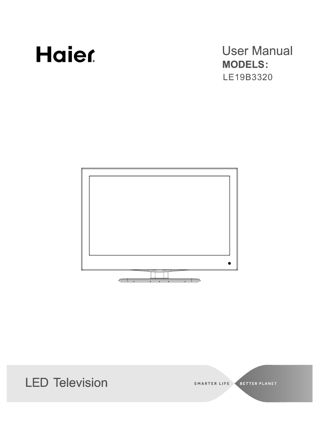 Haier LE19B3320 manual Led 