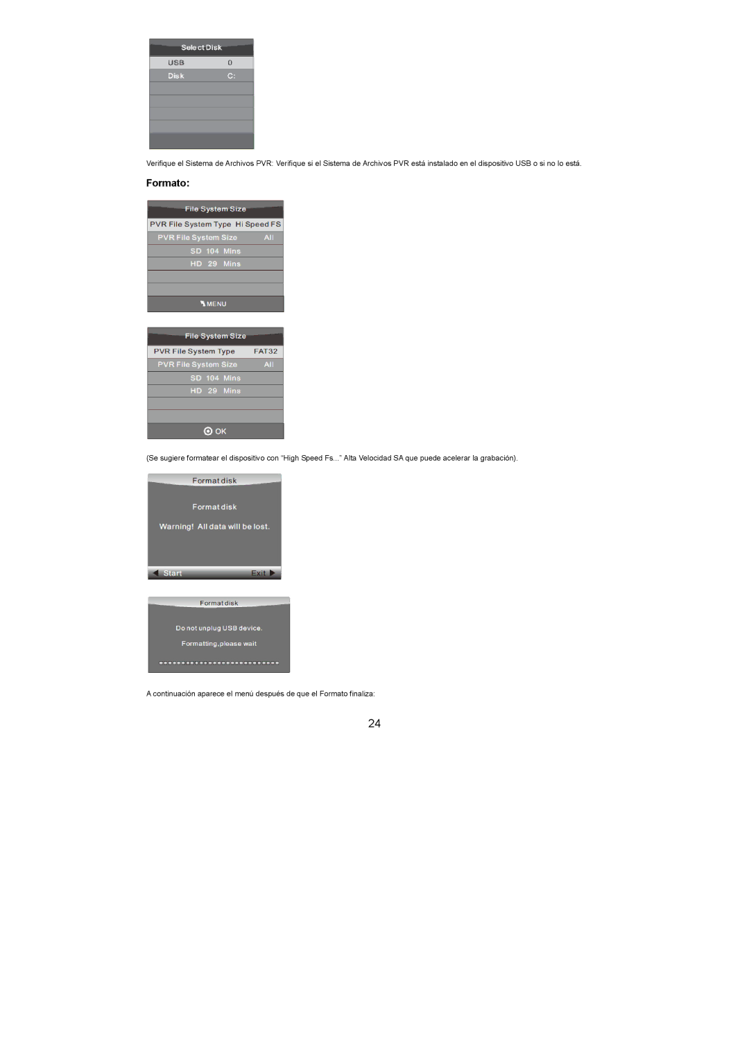 Haier LET19C600F, LET24C600F, LET22C600F user manual Formato 