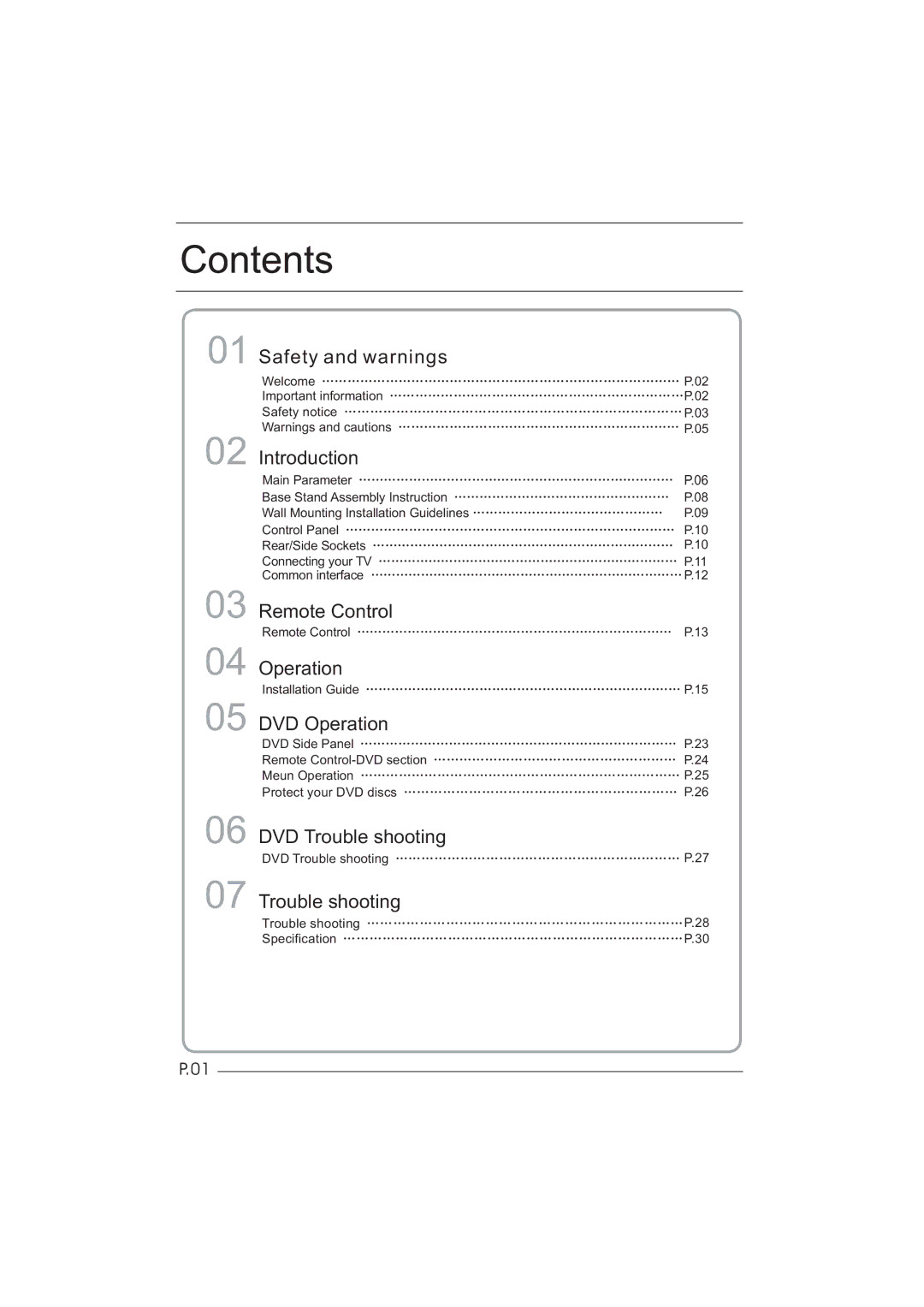 Haier LEY32C600, LEY26C600 user manual Safety and warnings 