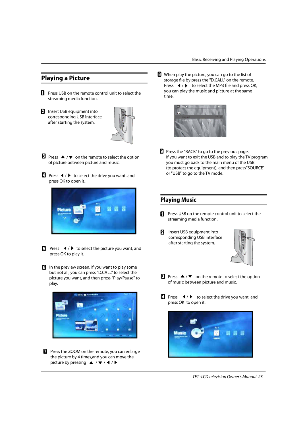 Haier LS47T3 1MBZJOHB1JDUVSF, 1MBZJOH.VTJD, BgufsTubsujohUifTztufn, 1SFTTUIF#$,UPHPUPUIFQSFWJPVTQBHF 