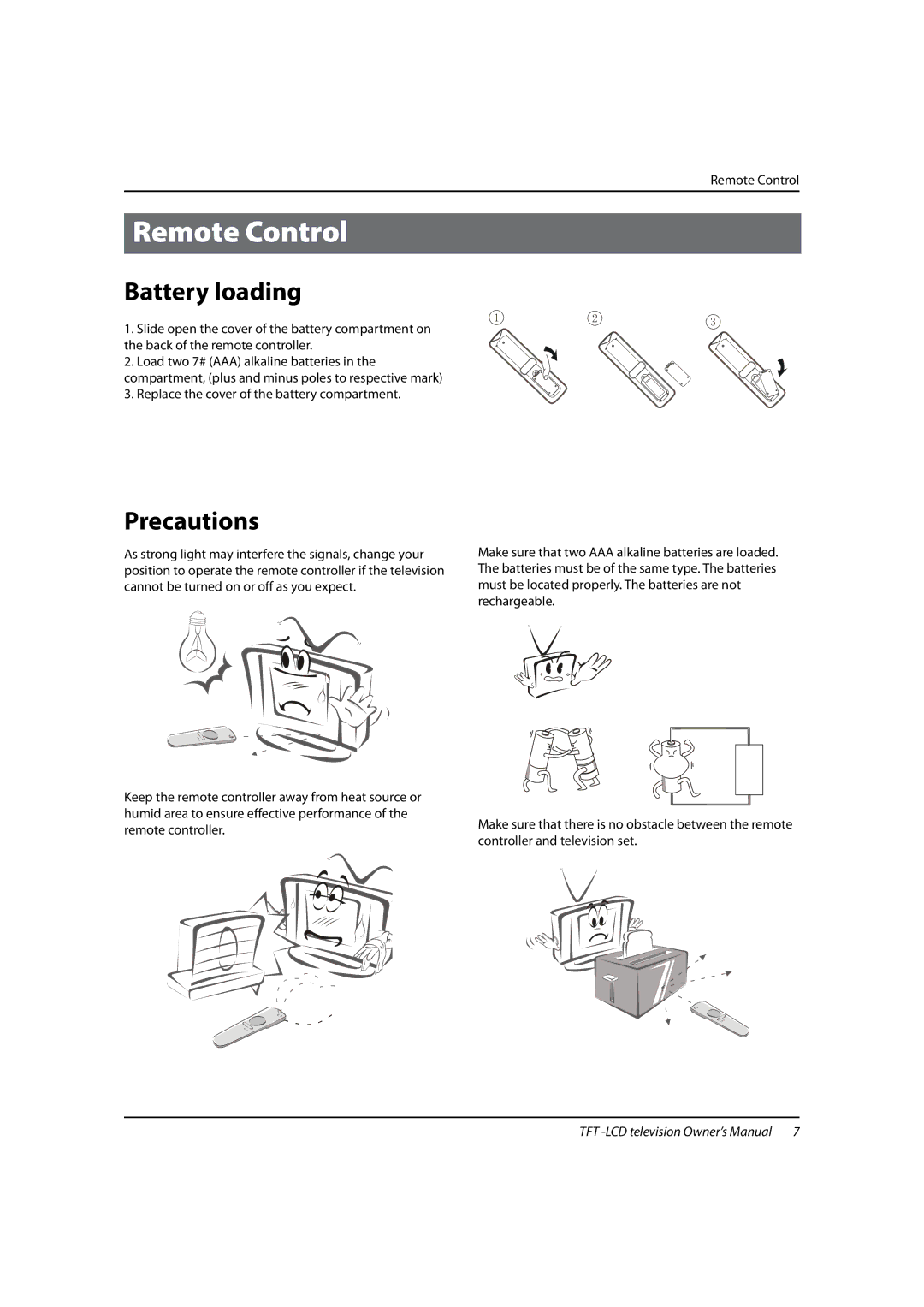 Haier LS47T3, LS42T3 manual Remote Control 