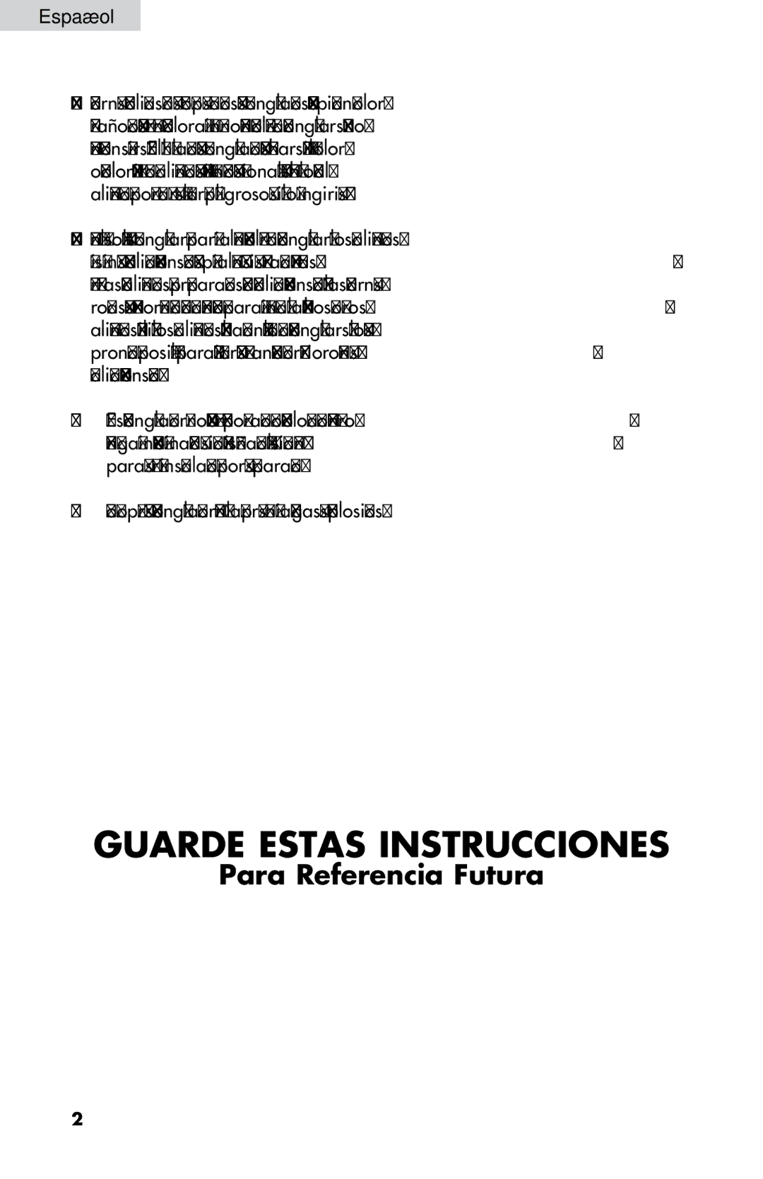 Haier LW145AW user manual Guarde Estas Instrucciones 