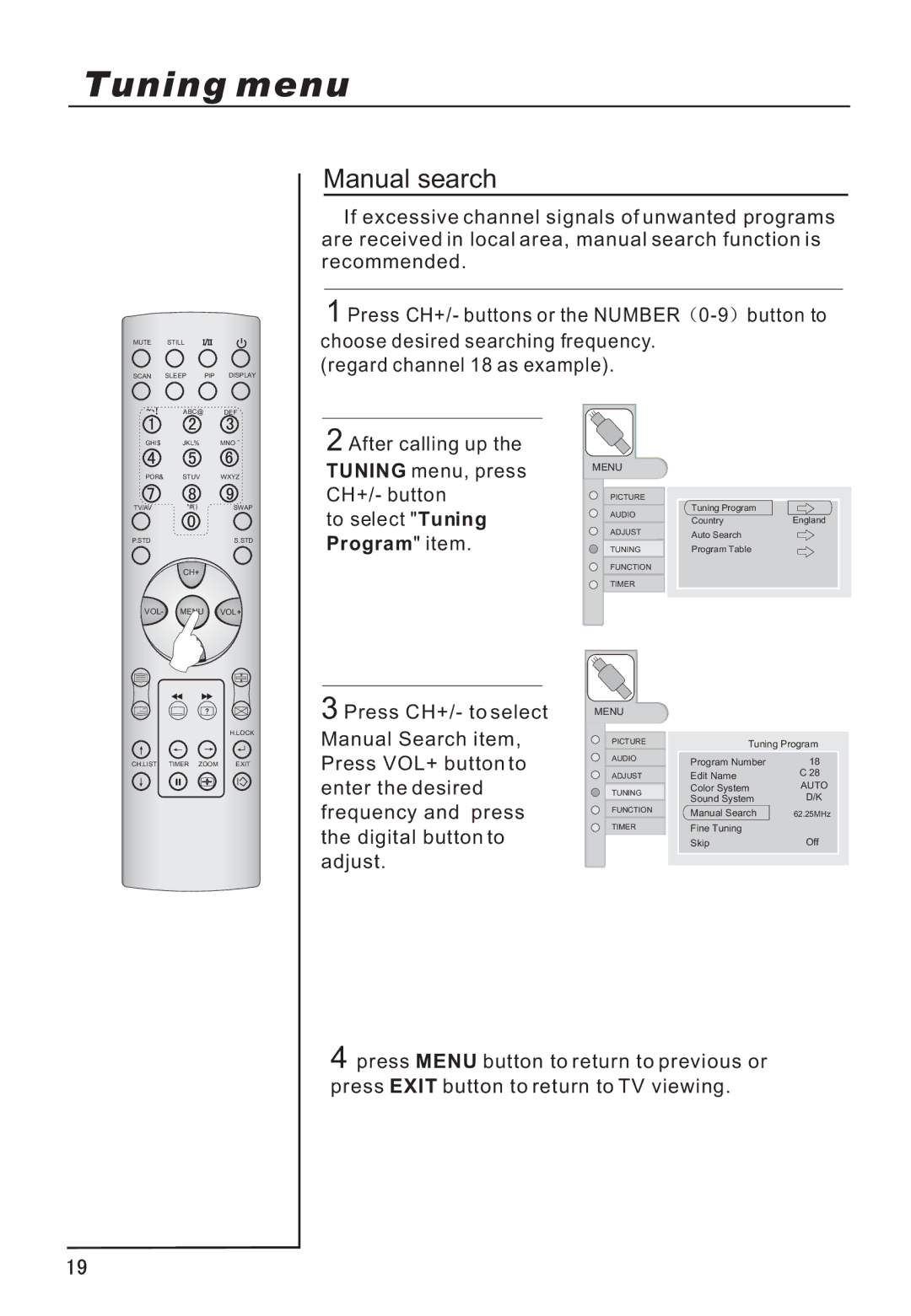 Haier P42V6-A8K owner manual Manual search 