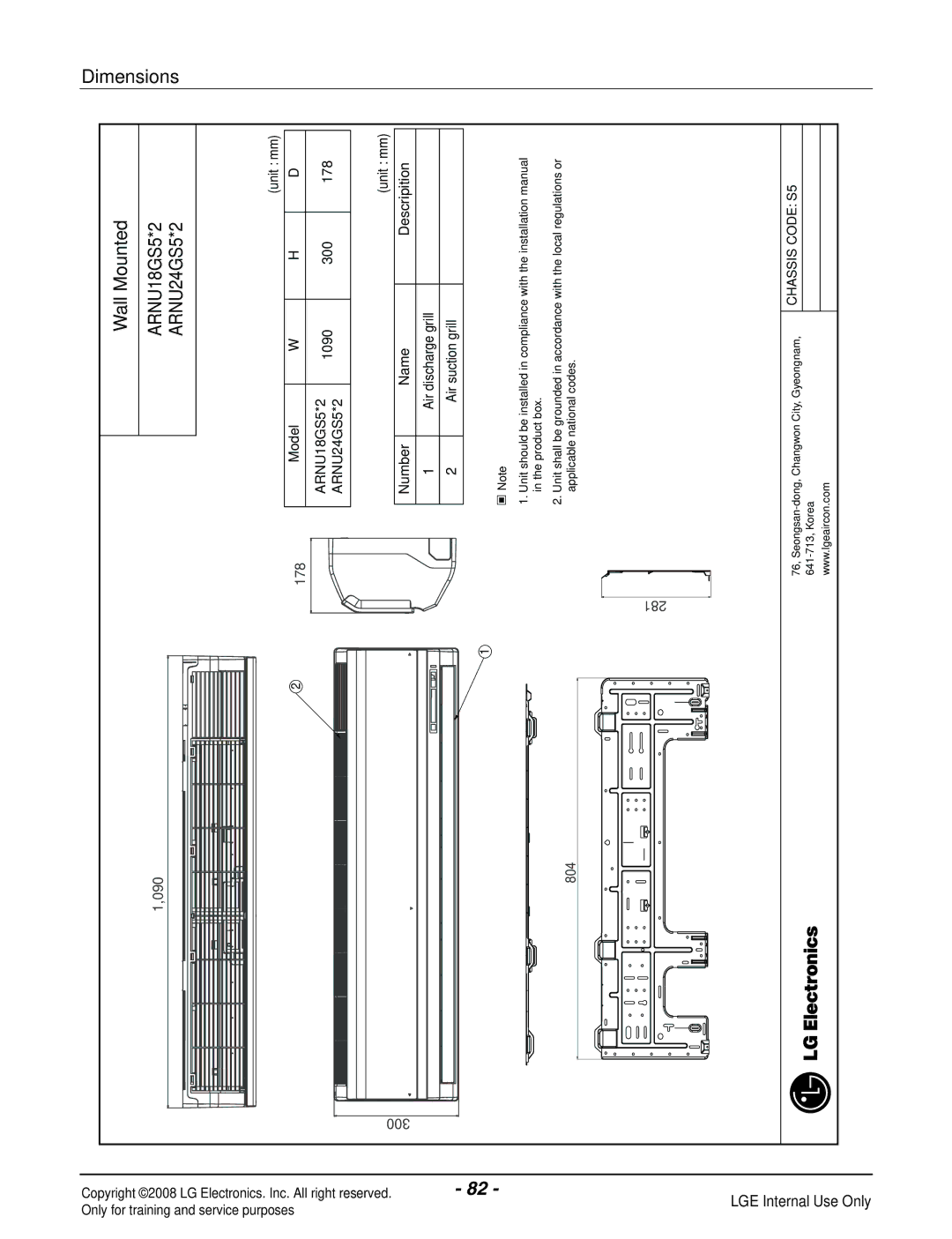 Haier R410A service manual ARNU18GS5*2, ARNU24GS5*2 