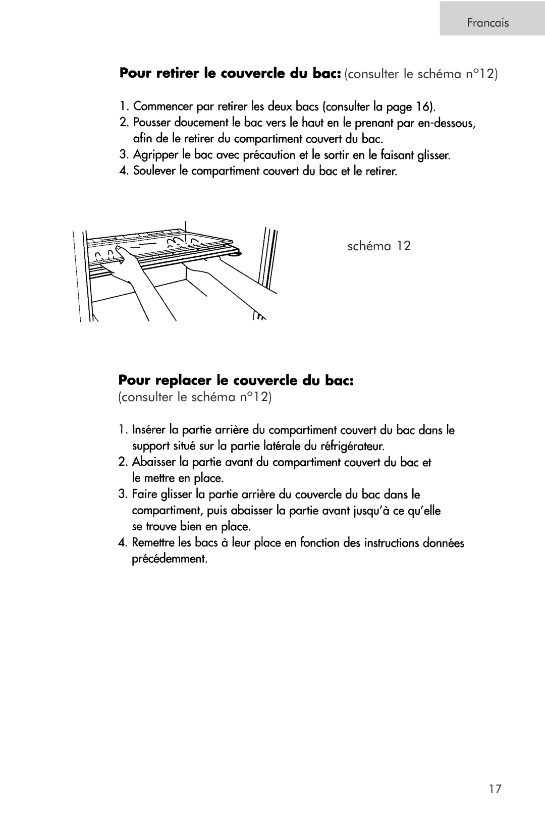 Haier RRTG, PRTS manual Consulter le schéma nº12 Schéma 