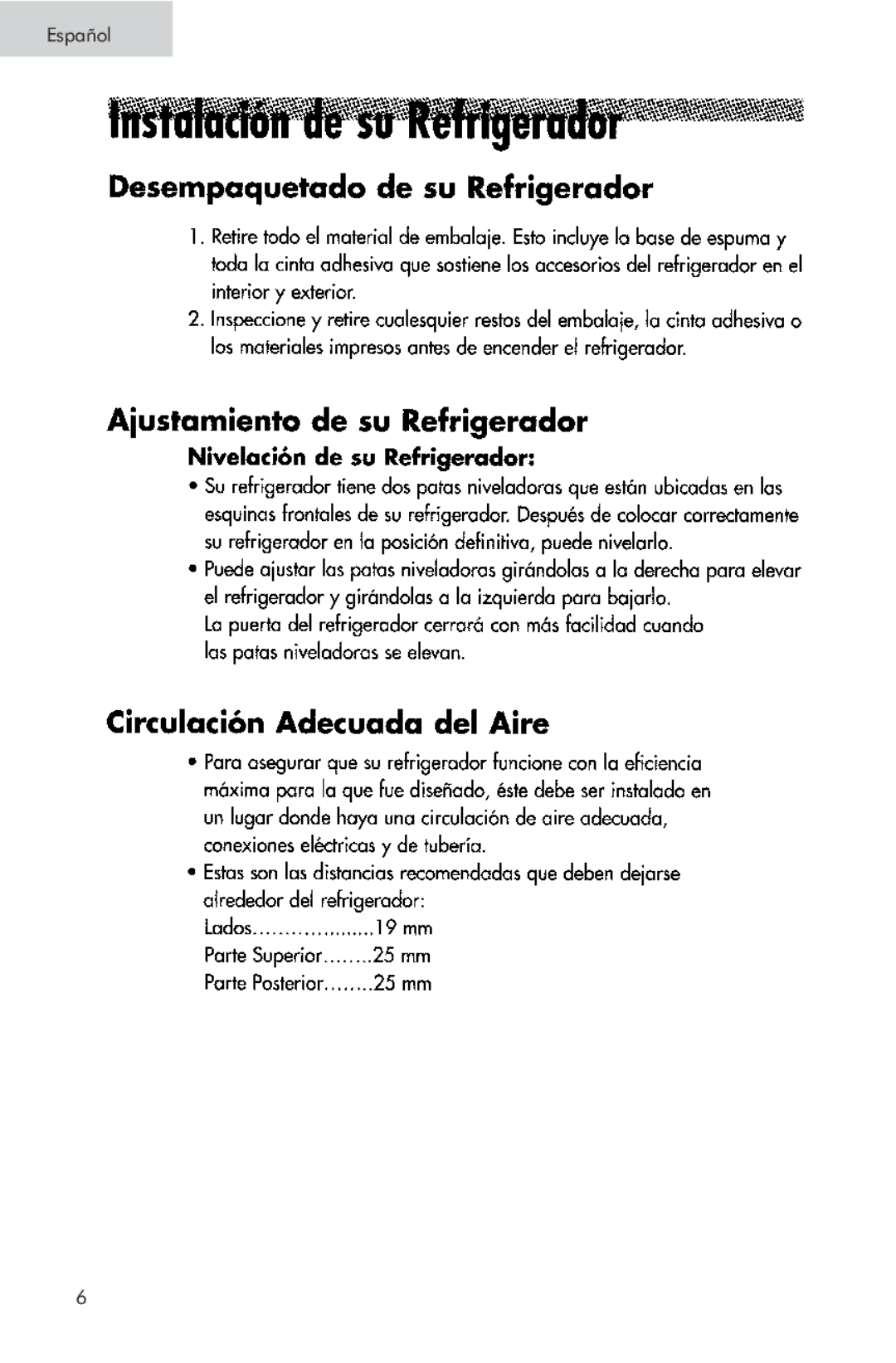 Haier RRTG, PRTS manual Español 