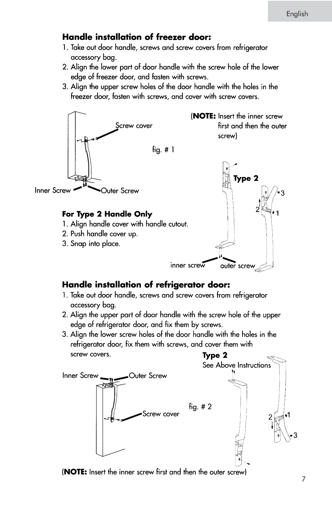 Haier PRTS, RRTG manual English 