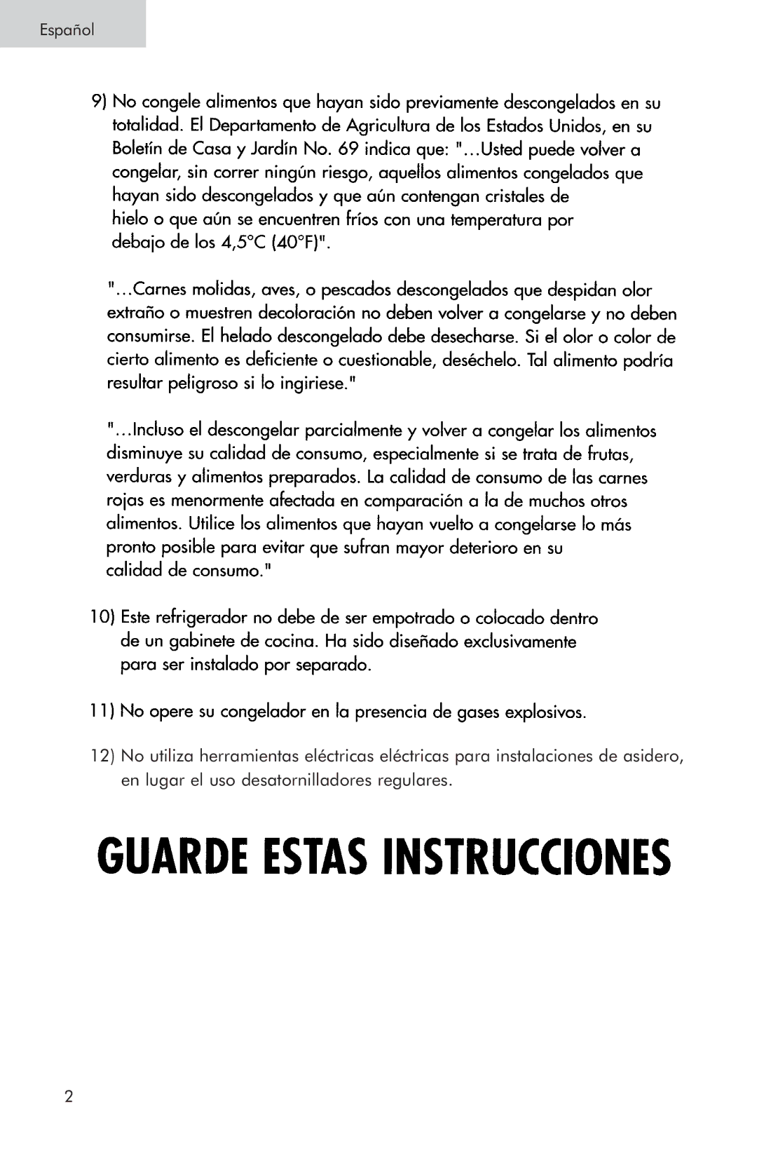 Haier HRTS, RRTW, HTA user manual Español 