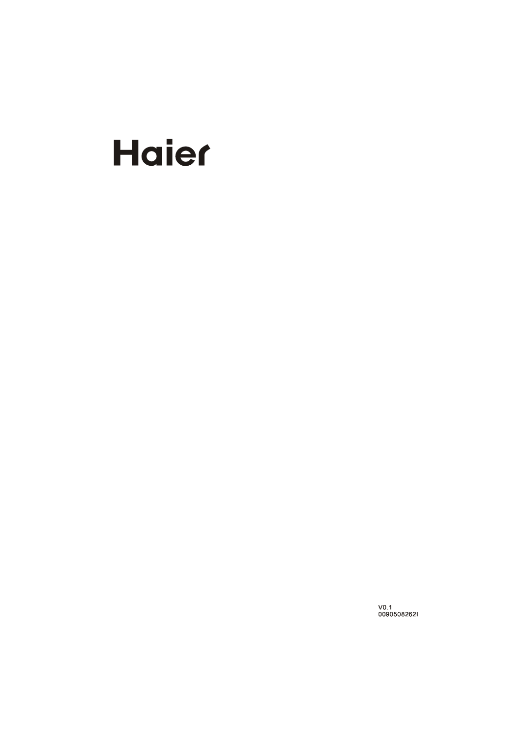 Haier WL19T1, WL22T1 user manual 