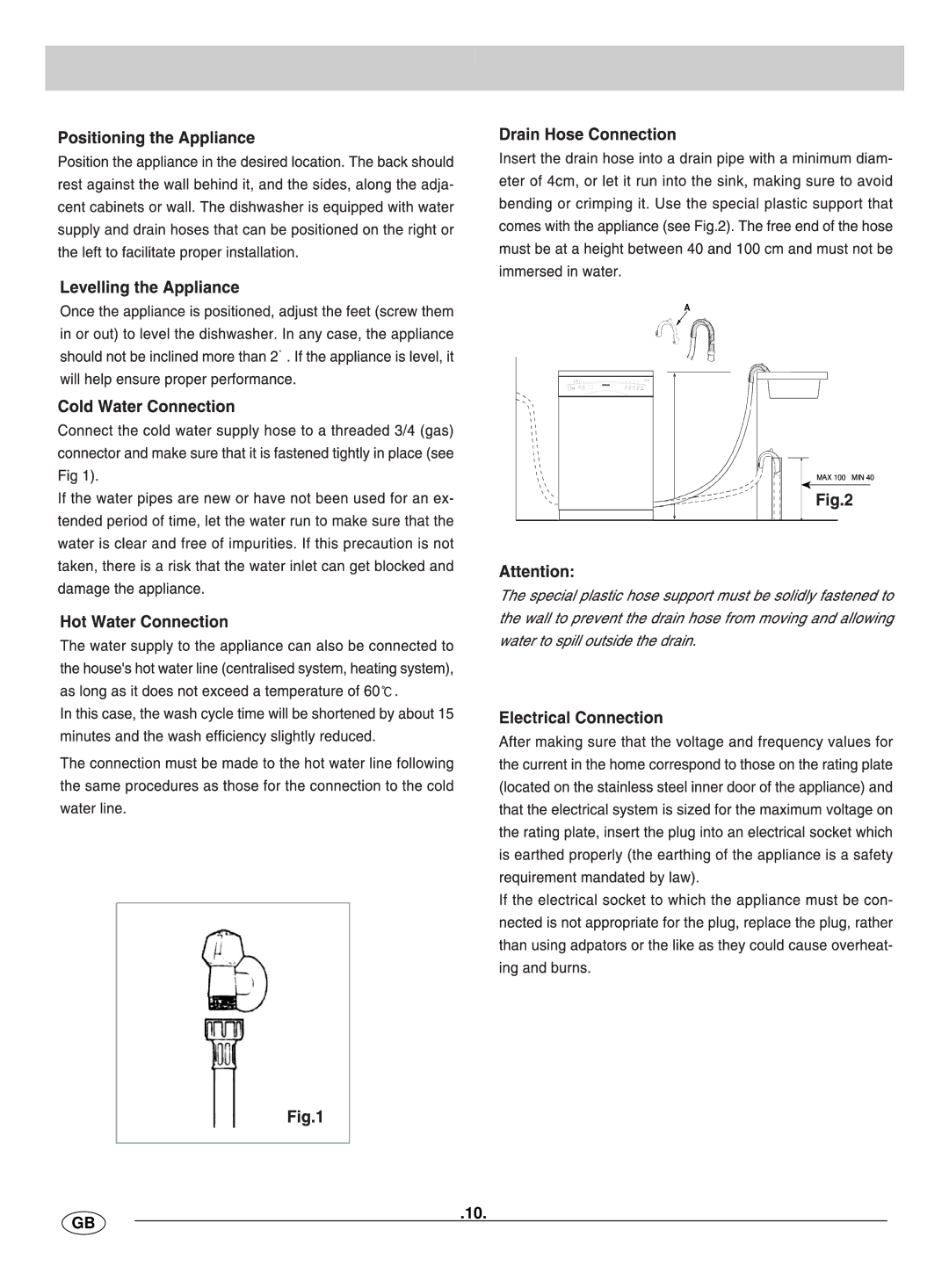 Haier WQP12-BFE SS manual 