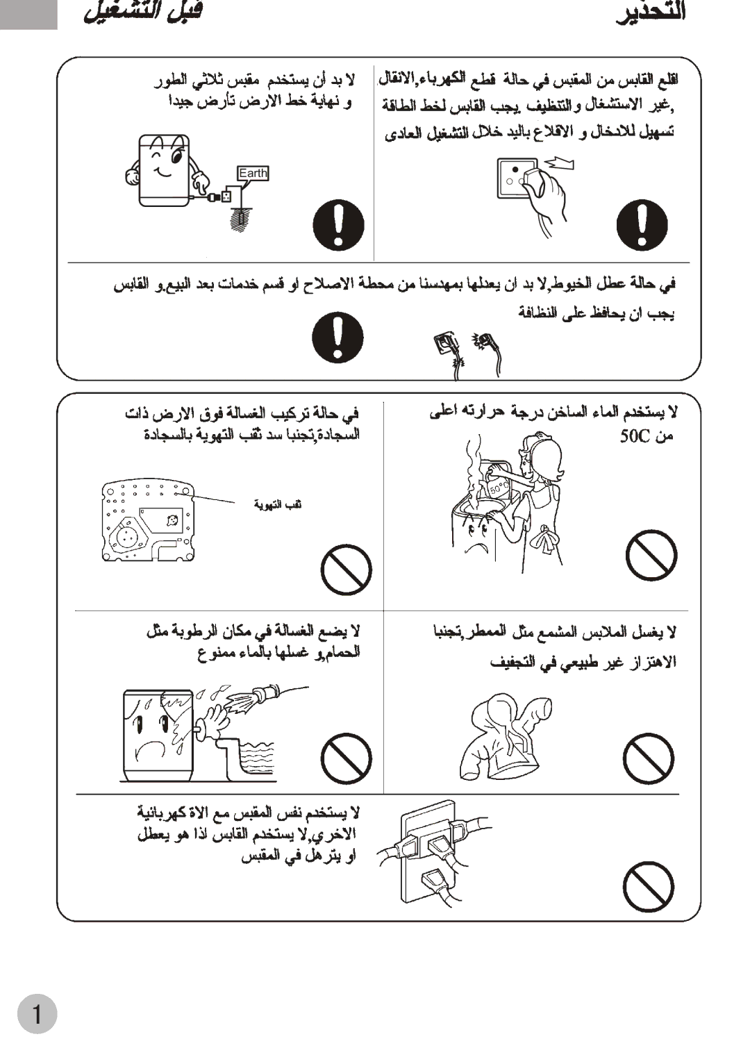 Haier XPB40-32 user manual Earth 