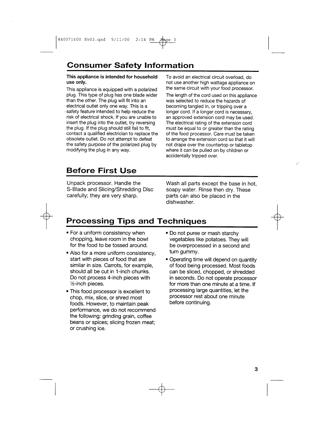 Hamilton Beach 70710 manual 