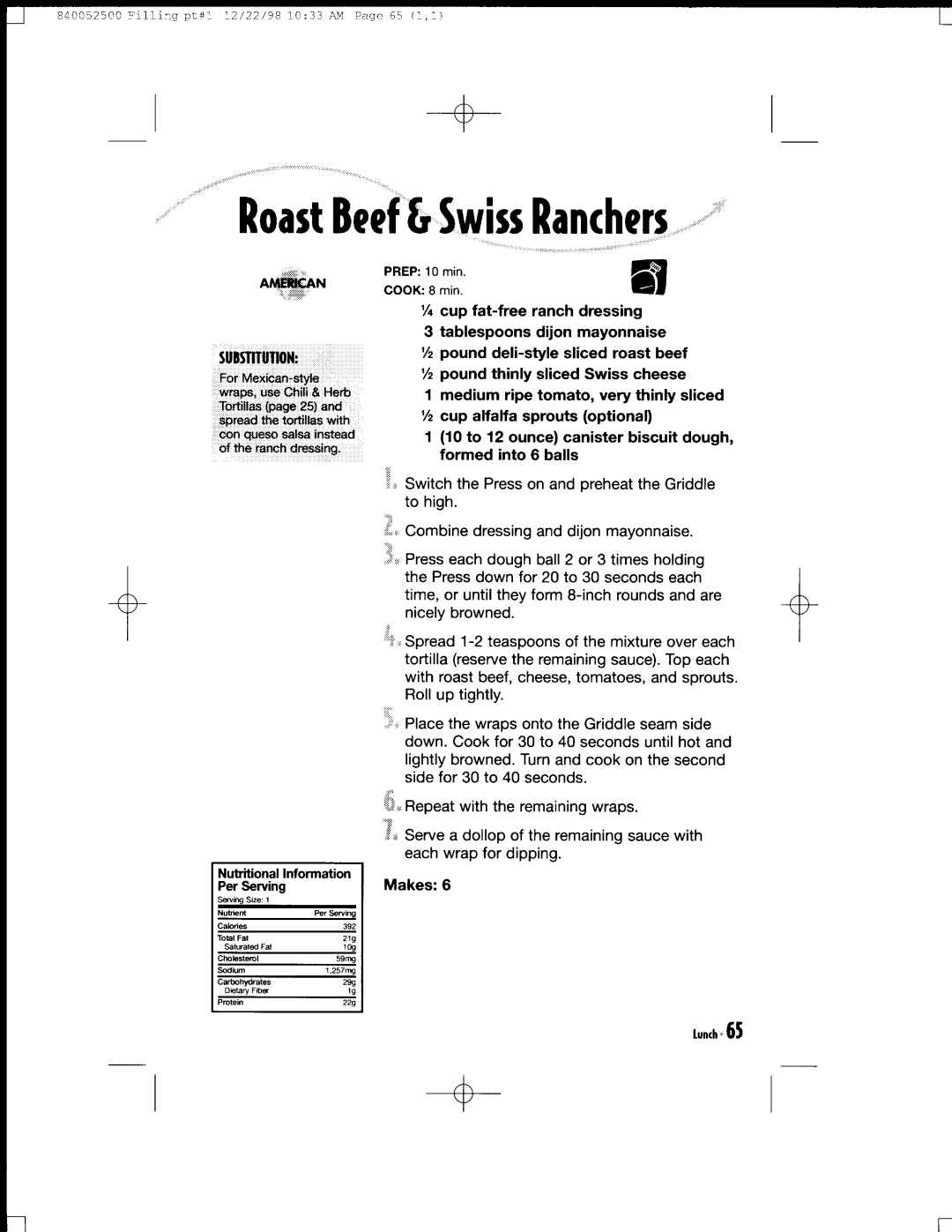 Hamilton Beach 80200 manual 