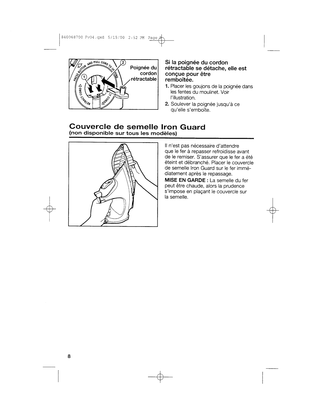 Hamilton Beach 840068700 manual 