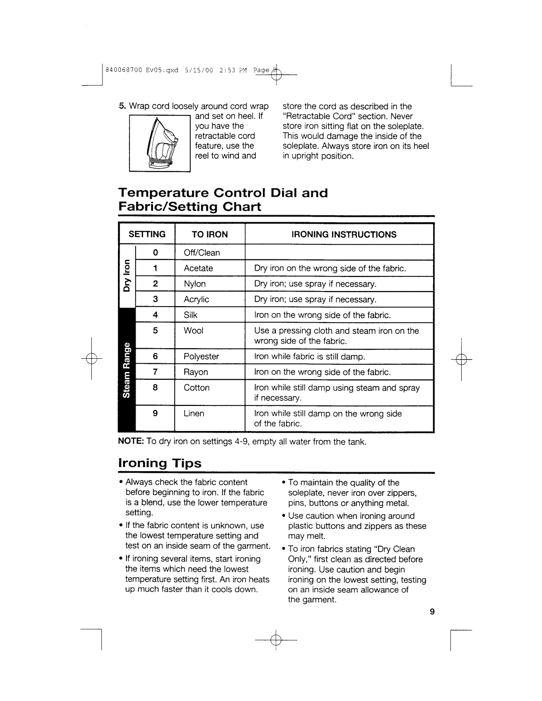 Hamilton Beach 840068700 manual 