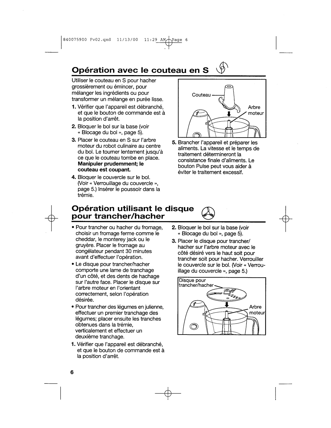 Hamilton Beach 840075900 manual 