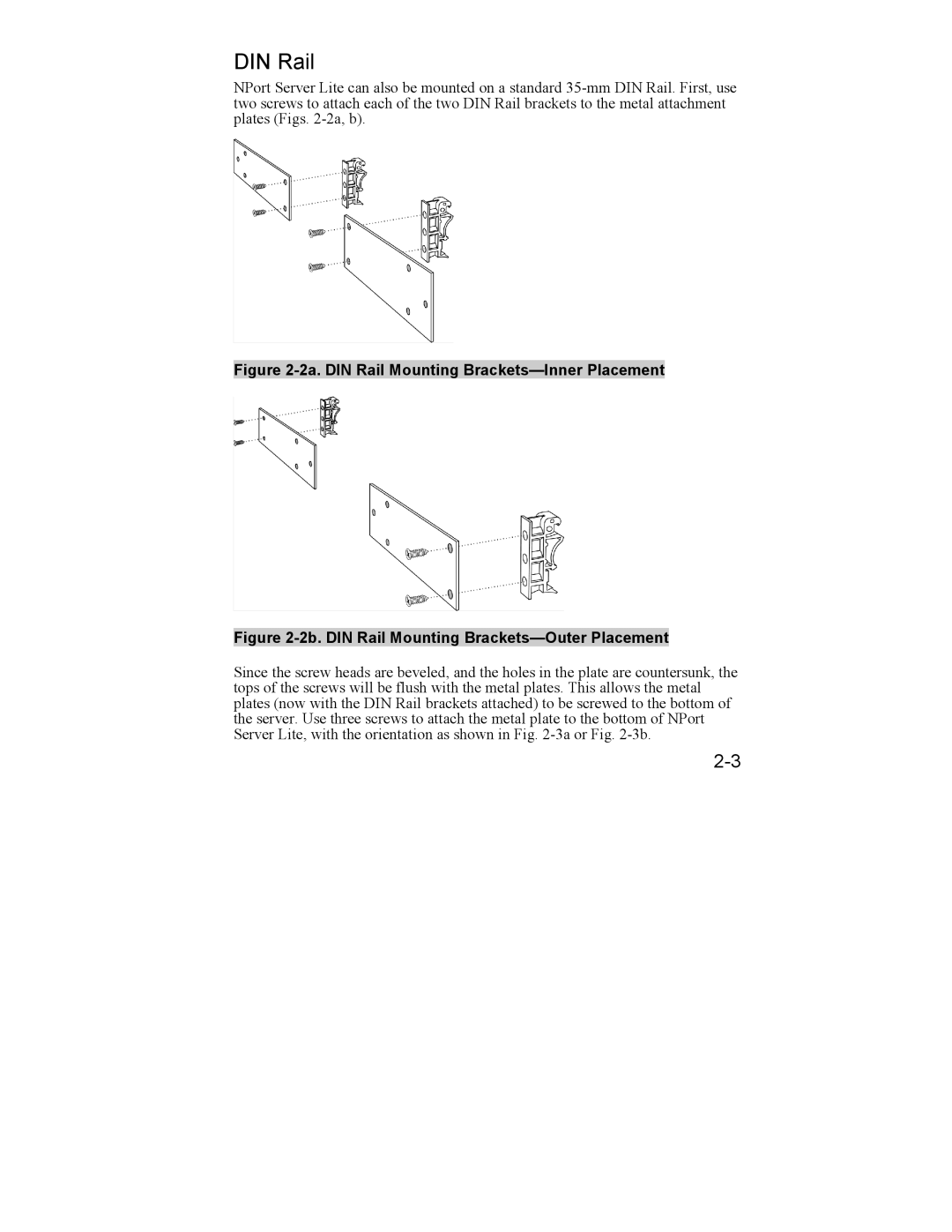 Hamilton Beach DE-301/331, DE-302/304/332/334 manual DIN Rail 